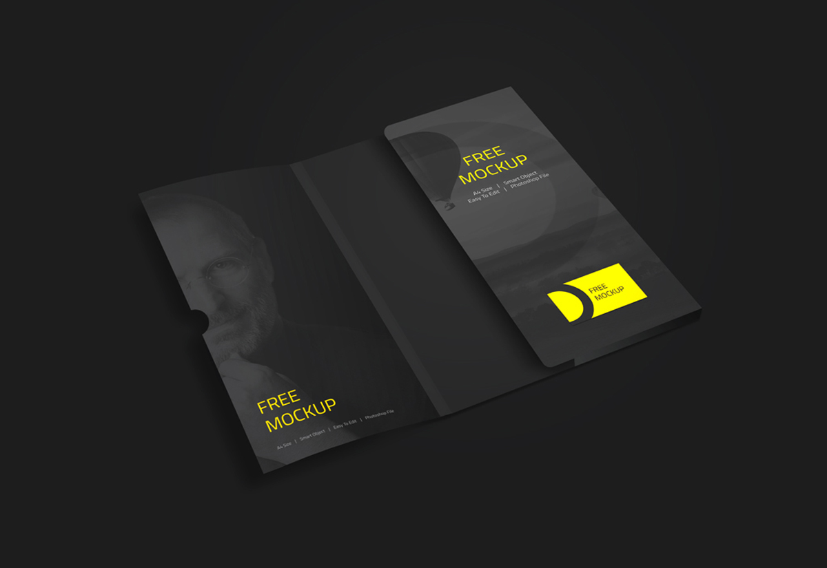 Folder Business Card