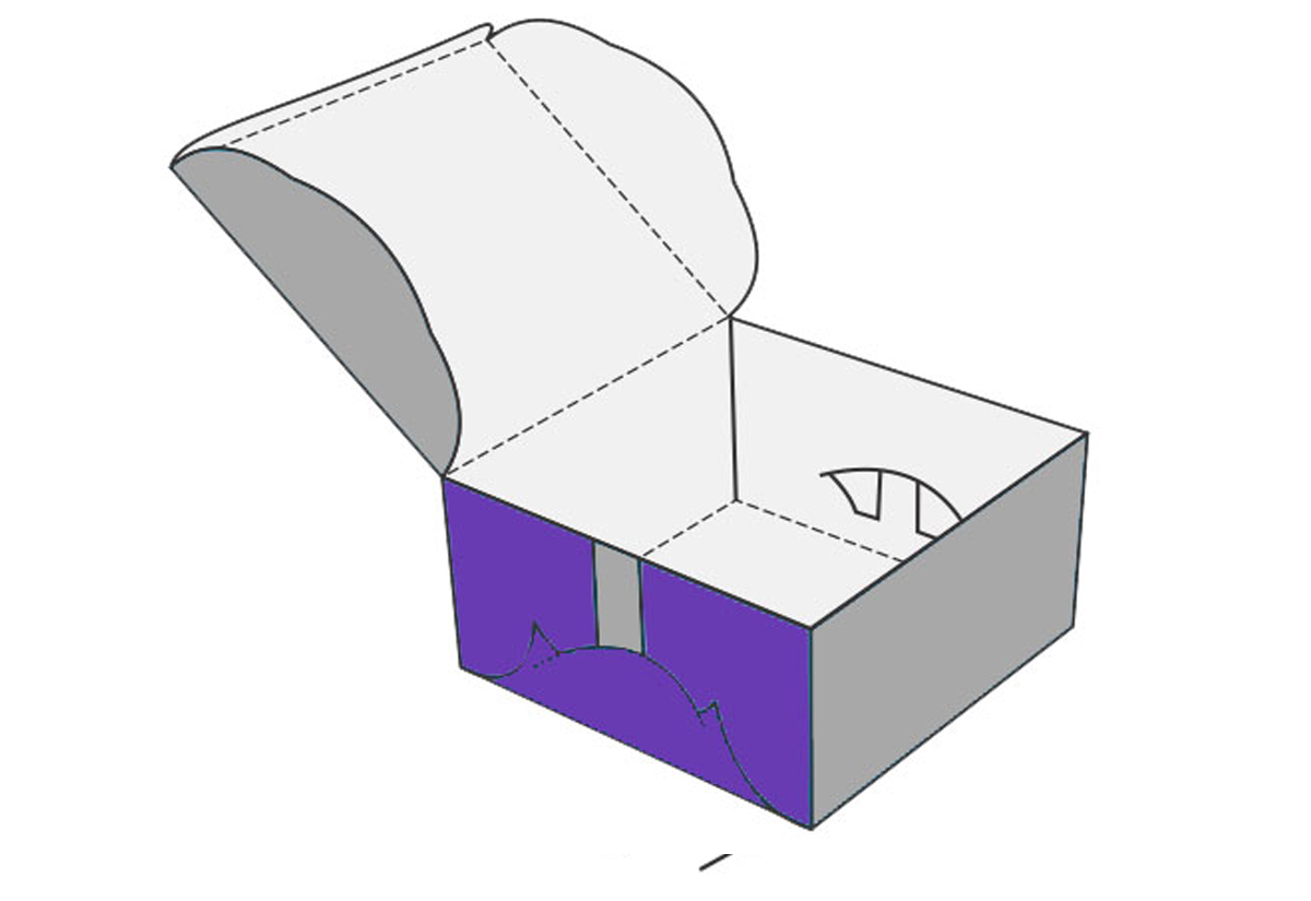 Self Lock Cake Box