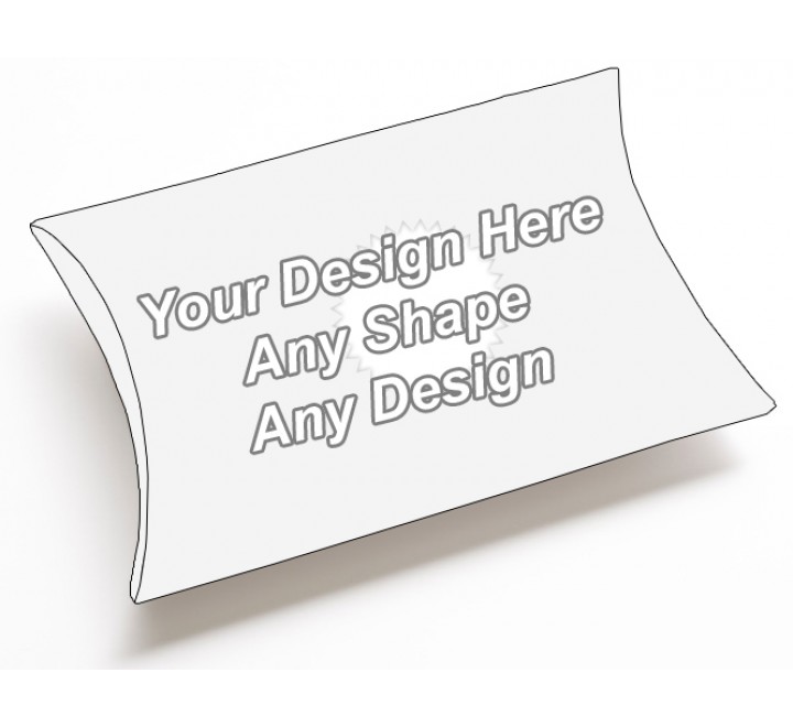 Die Cut - Pillow Style Packaging Boxes Die Cut - Pillow Style Packaging Boxes