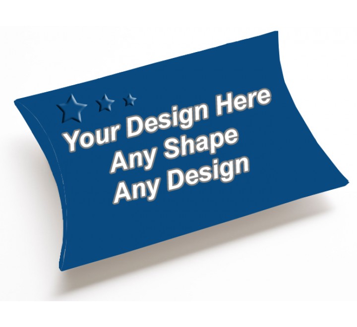Embossed - Pillow Style Packaging Boxes Embossed - Pillow Style Packaging Boxes